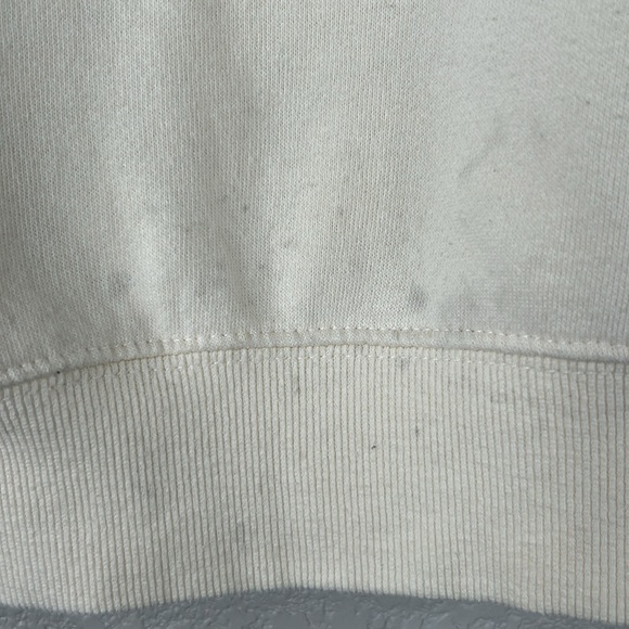 Disney Parks Mickey Mouse Cream Disneyland Long Sleeve Sweatshirt Size Small - Picture 6 of 7